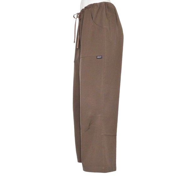 Patagonia Women's Light Brown Drawstring Capri Pants Size 8 - Picture 3 of 10